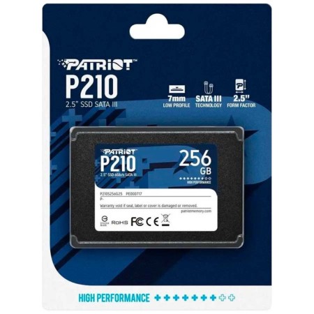 SSD Patriot 2.5 "P210 256 GB SATA III P210S256G25-5