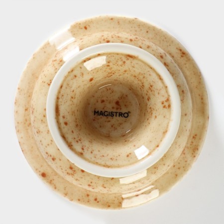 Cremant Serving Porcelain Magistro Stone, 150 ml, D = 11.7 cm-3