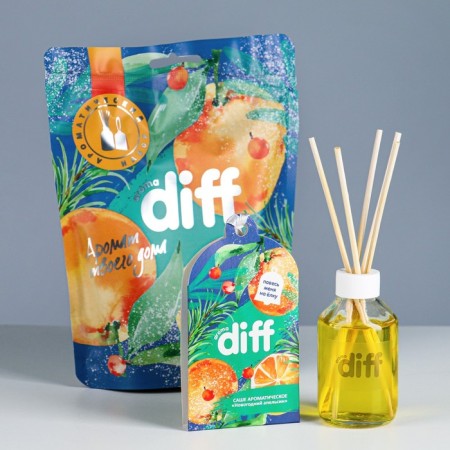 Aromatic set "New Year's orange" (diffuser 50 ml + Sasha 7 g)-6
