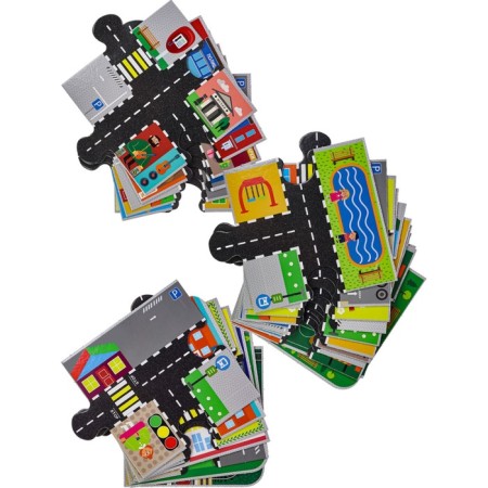 Floor puzzles giants "Road", 24 elements-2