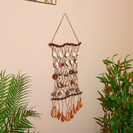 Suspended souvenir "Gift of the Sea" shells 20x3x55 cm