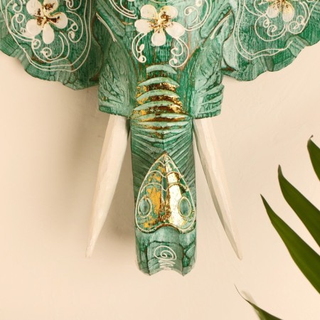 Souvenir tree "Elephant Head" 28x26x10.5 cm-4