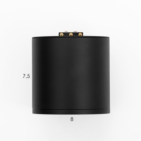 SLIM SLIM SLIM "TsILANR" LED 12W 3000K-6000K 48V CRI90 Black 8x8x7.5cm-8