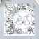 Scrapbooking paper "Cute Bunnies" Density 180 g 30.5x32 cm