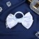 Hair gum "Schoolgirl Style" Classic Lace, 12 cm, white