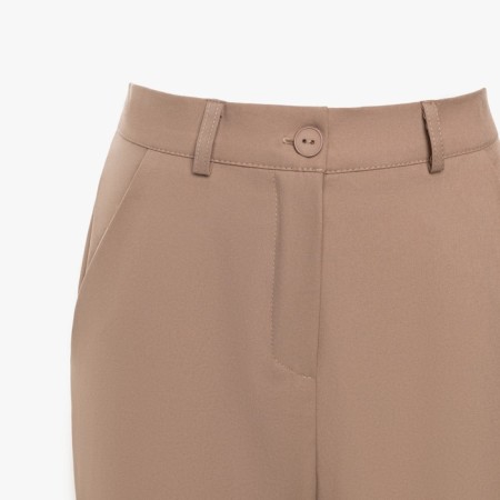 Women's straight pants MIST R.48, beige-9
