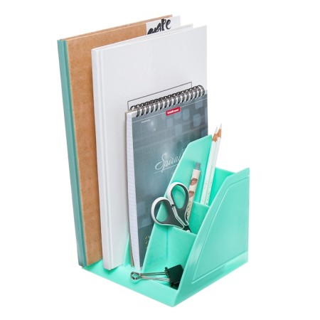 Vertical papers, 6 departments, Erichkrause "Regatta Pastel Bloom", Green-5