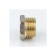 Futorka Aquasfera 9024-04, 1 "x 3/4", outer/internal thread, nickel-plated brass