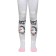 Children's tights with drawings CONTE KIDS Sof-Tiki, height 104-110 cm, color light gray