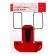 Book stand Globus, red