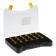 Organizer with a tundra lock, stop partitions, 12 ", 300 x 225 x 45 mm