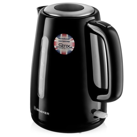 Electric kettle Brayer 1058BR-BK, plastic, 2 l, 2200 watts, black-2