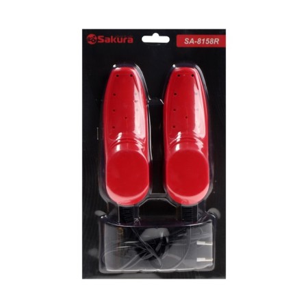 Shoe dryer Sakura SA-8158, 75 ° C, plastic, red-4
