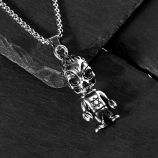 Pendant Pond Ghost, Color Black Silver, l = 70 cm