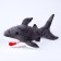 Soft toy "Shark", 40 cm, gray color