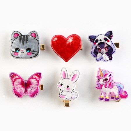 Hair hair clip luminous mix-1