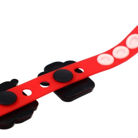 Silicone Bracelet with interchangeable Jibitsami, 3 Jibits in the kit, Avengers-1