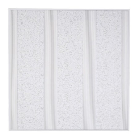 Self -adhesive PVC panel "White pattern" 69*69cm-1