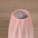 VAZA Ceramics HELL "Heidi" City Style, 20.5x6.5 cm, white-pink
