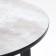Determined Round Modern Laksi, 775*775*760, black /cement