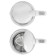 Electric kettle JVC JK-KE1514, glass, 2200 watts, 1.7 l, white