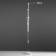 Star for balloons with a stand under water/sand for 7 balls, height 130 cm