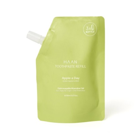 Haan's toothpaste "Apple and Mint", with prebiotics, in refile, 150 ml