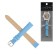 Solomon watch strap, 12 mm, genuine leather, L-20 cm, blue