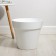Kashpo for flowers with an insert "Porto", 15 l, white color