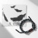 Bracelet "Japan" wicker, ornament, black and gray color