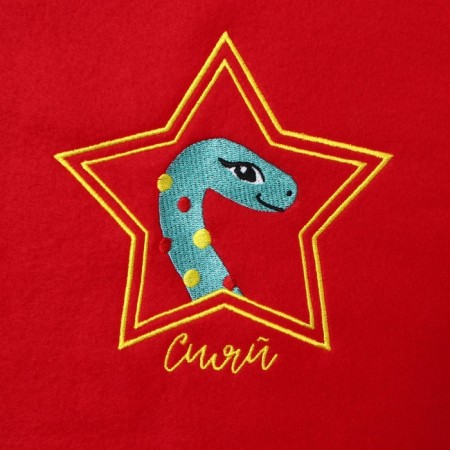 Новый год. Символ года. Змея. Набор подарочный "Ты-звезда" плед и акс-4
