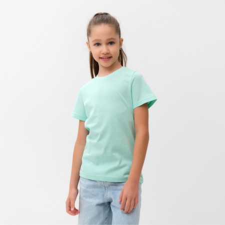Children's Minaku T -shirt, turquoise color, height 98 cm-6