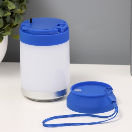 Night Fosi LED 5 modes from 3HAAA Batteries White-blue 6.5x6.5x11.5 cm-12