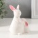 Souvenir Ceramics "Zayushka with a hare of white" 5.3x8x10 cm