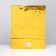 Gift, foil package, "gold" 34 x 26 x 8 cm