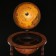 Globe bar decorative "Wanderer map" 87x47x47 cm