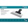 Facade Sibin 10083-15, plastic handle, stainless steel, 150 mm
