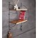 Home shelf 22 × 38 × 55 cm, color wood/black