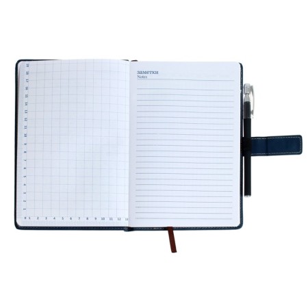 Delivery of a low -end A5, 140 sheets in a cage, leatherette cover, mix, with a strap-7