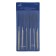 A set of dumps of diamond tundra, rubberized handles, 70 x 140 x 3 mm, 6 pcs.