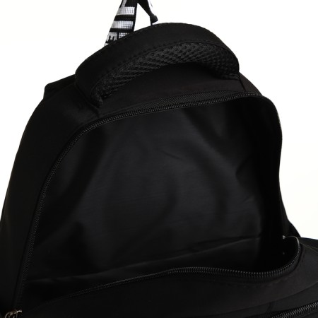 Youth backpack from lightning textiles, 5 pockets, black color-5