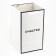 Carriage for flowers with liner for fixation, "Happiness", white, 35 x 20 x 20 cm