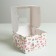 Capcake box, confectionery packaging, 4 cells “You” 16 x 16 x 10 cm