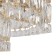 Ceiling light MayToni Dia005CL-06G, 6HE14, 60W, 45x45x25 cm, color gold
