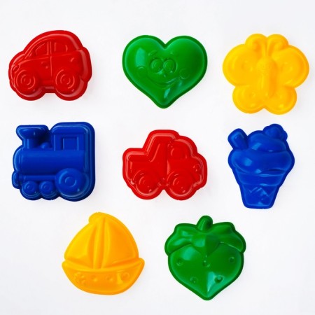 A set for creativity in a chest. Plashka modeling dough, 12 cv-2