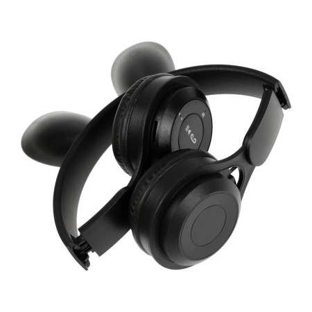 Wireless headphones Y08R, invoices, children's, BT 5.1, backlight, 400 mAh, black-5