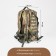 Tactical backpack, TAIF, 35 l, lightning department, 3 outer pockets, camouflage color/beige
