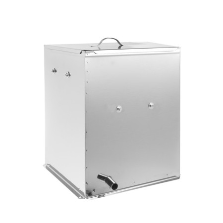 Cold smoking smoke "Dym Dymech" 02m, smoke generator, 32 l, silver-6