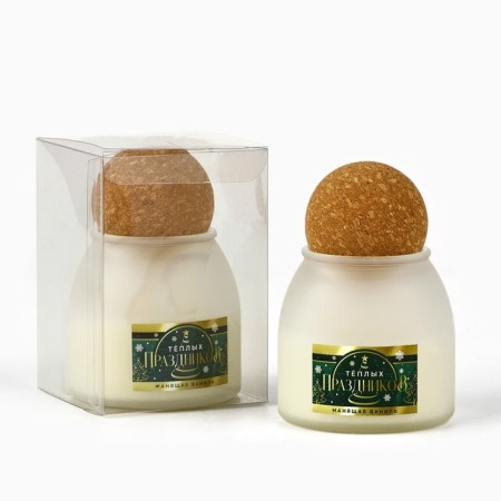 New Year's candle, the aroma beckoning vanilla, 9.5 x 6.5 cm-3