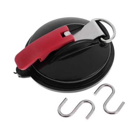 Vacuum suction cup for fastening with a ring, d 11cm-3
